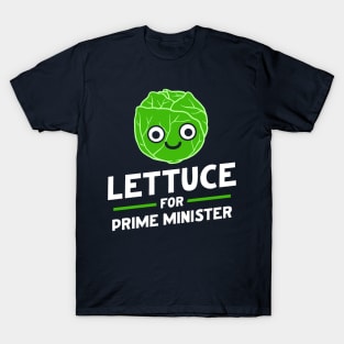 Lettuce Prime Minister UK T-Shirt